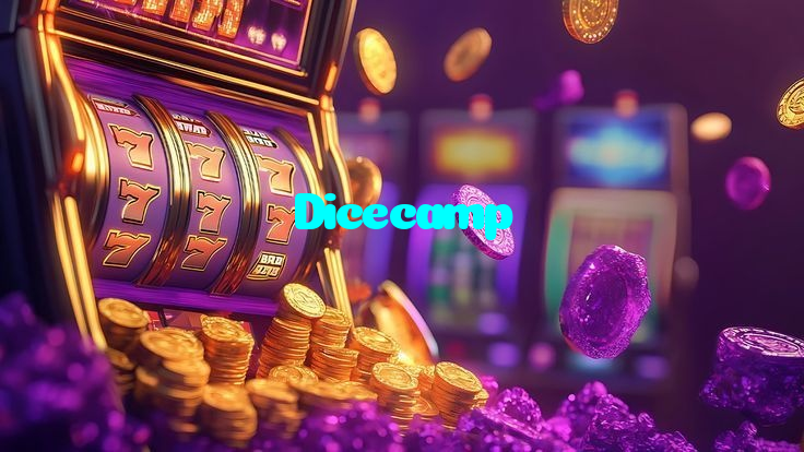 Dicecamp casino presented on mobile device in Pakistan with slots and live games